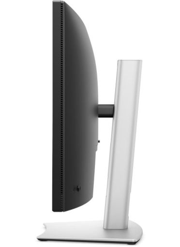 Monitor LED Dell P3425WE curbat, 34.1" WQHD (3440x1440), IPS, 350nits, 5ms, 100Hz, culoare Silver-Black