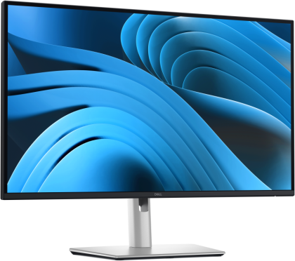 Monitor LED Dell P2725D, 27" QHD (2560x1440), IPS, 300nits, 5ms, 100Hz, culoare Silver-Black