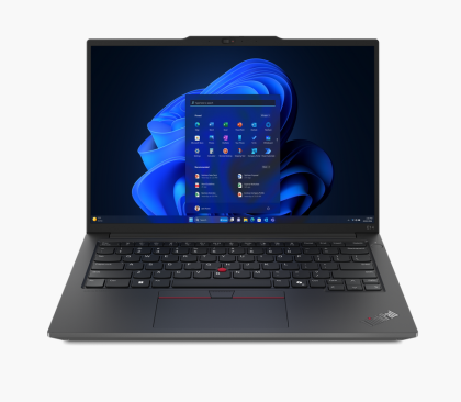Laptop Lenovo ThinkPad E14 Gen 6 (AMD), Procesor AMD Ryzen 5 7535HS up to 4.5GHz, 14" WUXGA (1920x1200) IPS 300nits anti-glare, ram 16GB (1x16GB) 4800MHz DDR5, 512GB SSD M.2 PCIe NVMe, AMD Radeon 660M Graphics, culoare Black, Windows 11 Pro