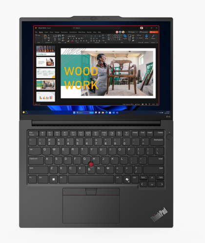 Laptop Lenovo ThinkPad E14 Gen 6 (AMD), Procesor AMD Ryzen 5 7535HS up to 4.5GHz, 14" WUXGA (1920x1200) IPS 300nits anti-glare, ram 32GB (2x16GB) 4800MHz DDR5, 1TB SSD M.2 PCIe NVMe, AMD Radeon 660M Graphics, culoare Black, Windows 11 Pro