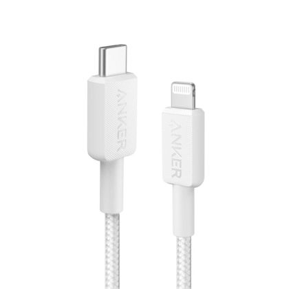 Cablu USB-C - Litghtning Anker 1.8m, alb