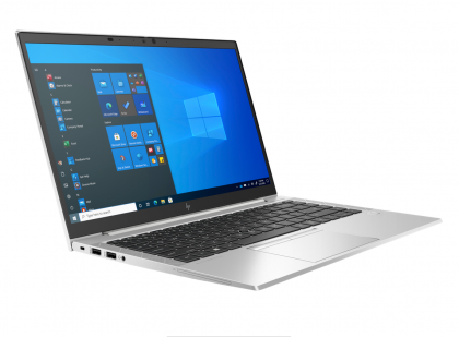Laptop HP EliteBook 840 G8, Processor 11th Generation Intel Core i7-1165G7 up to 4.7GHz, 14" FHD (1920x1080) IPS anti-glare, ram 16GB (1x16GB) 3200MHz DDR4, 512GB SSD M.2 PCIe NVMe, Intel® Iris® Xᵉ Graphics, culoare Silver, Windows10 Pro