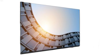 Spatele monitorului profesional Lenovo ThinkVision E65 LFD cu porturi si montura VESA.