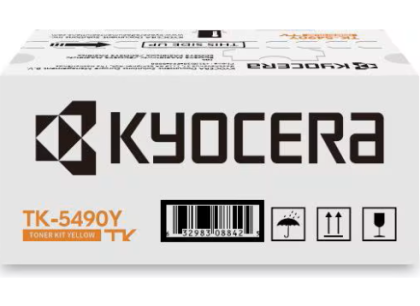 Toner original Kyocera TK-5490Y, culoare yellow pentru Kyocera ECOSYS PA2101cwx, PA2101cx capacitate 2.400 pagini