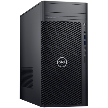 Dell Precision 3680 Tower,Intel Core i9-14900K(36MB,24Cores,32threads,3.2GHz/6.0GHz),64GB(2x32)4400MT/s DDR5,1TB(M.2)NVMe PCIe SSD,Nvidia RTX 5000 Ada/32GB,noWi-Fi,Dell Mouse-MS116,Dell Keyboard-KB216,Win11Pro,3Yr NBD