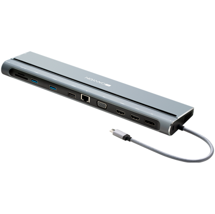 CANYON hub DS-9 14in1 USB-C Space Grey