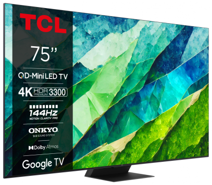 MiniLED TV 4K 75''(190cm) TCL 75C855