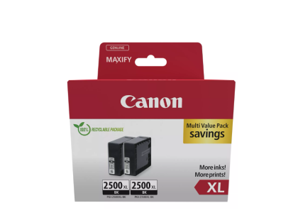 CANON PGI-2500XL BLACK 2-PACK INK