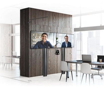 Stand perete dublu B-Tech 56-65" 2m, ng