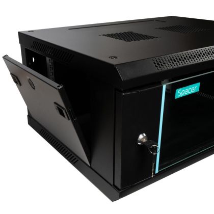 SPACER CABINET 19" 4U SPCW-4U-450-BK-03