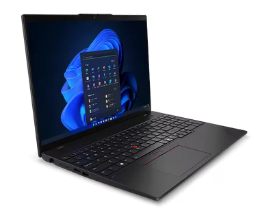 Laptop Lenovo ThinkPad L16 Gen 1 (Intel), Procesor Intel Core Ultra 7 155U up to 4.8GHz, 16" WUXGA (1920x1200) IPS antiglare 300nits, ram 16GB (1x16GB) 5600MHz DDR5, 512GB SSD M.2 PCIe NVMe, Intel Graphics, culoare Black, No OS