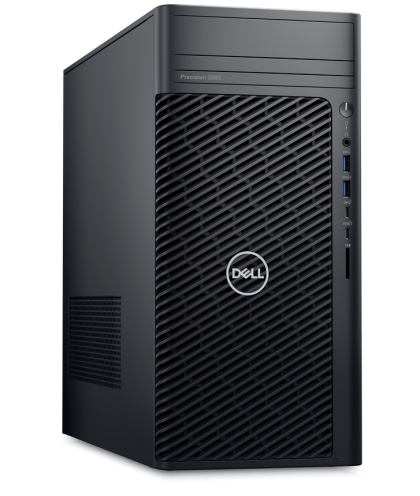 Desktop Dell Precision 3680 MT, Procesor 14th Generation Intel Core i7 14700K vPro up to 5.6GHz, ram 32GB (2x16GB) 4400MHz DDR5, 1TB SSD M.2 PCIe NVMe, Nvidia RTX 2000 Ada 16 GB GDDR6, culoare black, Windows11 Pro
