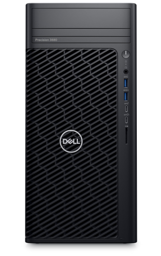 Desktop Dell Precision 3680 MT, Procesor 14th Generation Intel Core i9 14900K vPro up to 6.0GHz, ram 32GB (2x16GB) 4400MHz DDR5, 1TB SSD M.2 PCIe NVMe, Intel UHD 770 Graphics, culoare black, Windows11 Pro
