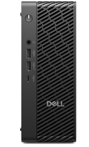 Desktop Dell Pro Max Micro FCM2250, Procesor Intel Core Ultra 7 265 up to 5.3GHz, ram 16GB (1x16GB) 5600MHz DDR5, 1TB SSD M.2 PCIe NVMe, NVIDIA RTX A1000 8 GB GDDR6, culoare black, Windows11 Pro