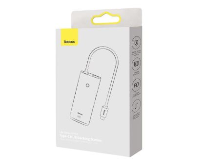 Dock. Station Baseus Lite CD inclus, alb