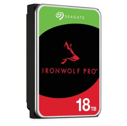HDD NAS SEAGATE IronWolf Pro 18TB CMR 3.5", 256MB, 7200RPM, SATA, Rescue Services 3 ani, TBW: 550-EOL->ST20000NT001