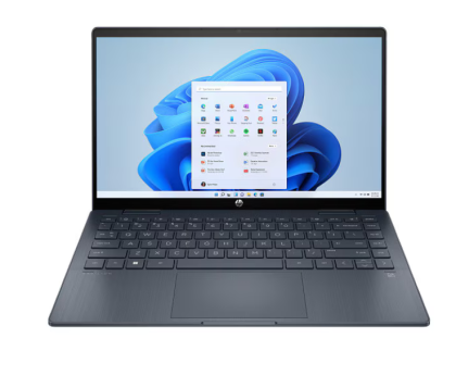 Laptop HP Pavilion x360 14-ek1005nn, Procesor 13th Generation Intel Core i7 1355U up to 5.0GHz, 14" FHD (1920x1080) IPS 250nits, touch, ram 16GB 3200MHz DDR4, 1TB SSD M.2 PCIe NVMe, Intel® Iris® Xᵉ Graphics, culoare Space Blue, Windows11 Home