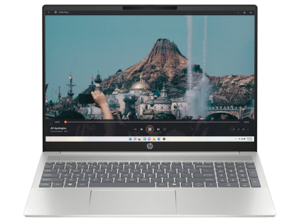 Laptop HP Pavilion 16-af0013nn, Procesor Intel Core Ultra 5 125U up to 4.3GHz, 16" 2K (2048x1280) IPS 300nits, 16GB 7467MHz LPDDR5x, 1TB SSD M.2 PCIe NVMe, Intel® Graphics, culoare Silver, Windows11 Home