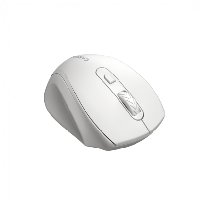 Canyon 6 buttons wireless 2.4Ghz mouse, MX8650A Sensor, DPI up to 1600,Injection case, 3 M life times left and right switches, 2xAAA battery, ABS material, Size: 105x71x40mm, Weight: 59g, white