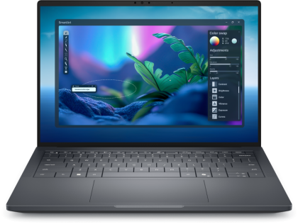 Laptop Dell Pro Max 14 Premium, Procesor Intel Core Ultra 7 265H vPro up to 5.3Ghz, 14" FHD+ (1920 x 1200) anti-glare 400nits, ram 32GB 8400Mhz LPDDR5x, 1TB SSD M.2 PCIe NVMe,  NVIDIA RTX PRO 2000 Blackwell 8GB GDDR7, culoare Grey, Windows11 Pro