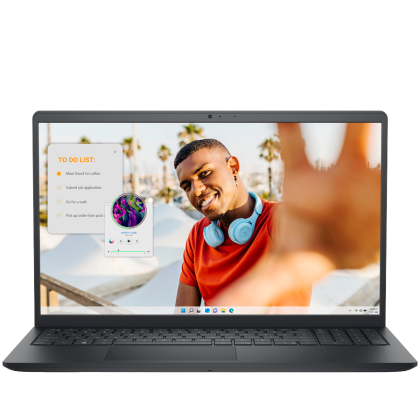 Laptop Dell Inspiron 15 3535, Procesor AMD Ryzen 7 7730U up to 4.5GHZ, 16" FHD (1920x1080) IPS anti-glare 250nits, ram 16GB (2x8GB) 3200MHz DDR4, 1TB SSD M.2 PCIe NVMe, AMD Radeon Graphics, culoare Black, Ubuntu