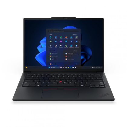 Laptop Lenovo ThinkPad E14 Gen 7 (Intel), Procesor Intel Core Ultra 7 255H up to 5.1GHz, 14" WUXGA (1920x1200) IPS 300nits Anti-glare, ram 32GB (1x32GB) 5600MHz DDR5, 512GB SSD M.2 PCIe NVMe, Intel® Arc™ 140T GPU, culoare Black, Windows11 Pro