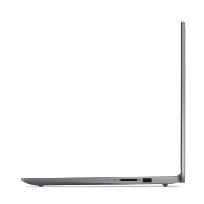 Laptop Lenovo IdeaPad Slim 3 15IAN8, Procesor Intel Core i3-N305 up to 3.8GHz, 15.6" FHD (1920x1080) TN 250nits Anti-glare, ram 8GB soldered 4800MHz LPDDR5, 512GB SSD M.2 PCIe NVMe, Intel UHD Graphics, culoare grey, No OS