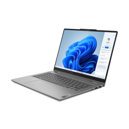 Laptop Lenovo IdeaPad 5 2-in-1 14IRH9, Procesor 13th Generation Intel Core i5 13420H up to 4.6GHz, 14" WUXGA (1920x1200) OLED 400nits Glossy, touch, ram 16GB soldered 5200Mhz LPDDR5x, 1TB SSD M.2 PCIe NVMe, Intel® UHD Graphics, culoare Grey, No OS