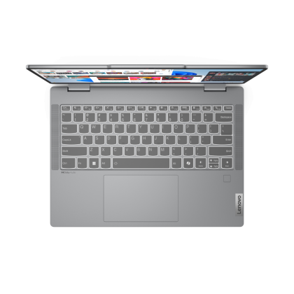 Laptop Lenovo IdeaPad 5 2-in-1 14IRH9, Procesor 13th Generation Intel Core i5 13420H up to 4.6GHz, 14" WUXGA (1920x1200) OLED 400nits Glossy, touch, ram 16GB soldered 5200Mhz LPDDR5x, 1TB SSD M.2 PCIe NVMe, Intel® UHD Graphics, culoare Grey, No OS