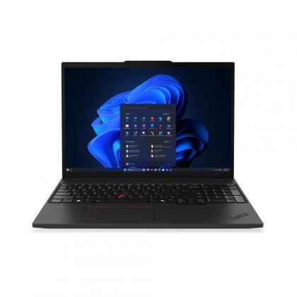 Laptop Lenovo ThinkPad T16 Gen 4 (Intel), Procesor Intel Core Ultra 5 225U up to 4.8Ghz, 16" WUXGA (1920x1200) IPS 400nits Anti-glare, ram 64GB(2x32GB)5600Mhz DDR5, 1TB SSD M.2 PCIe NVMe, Intel Graphics, culoare Black, Windows11 Pro