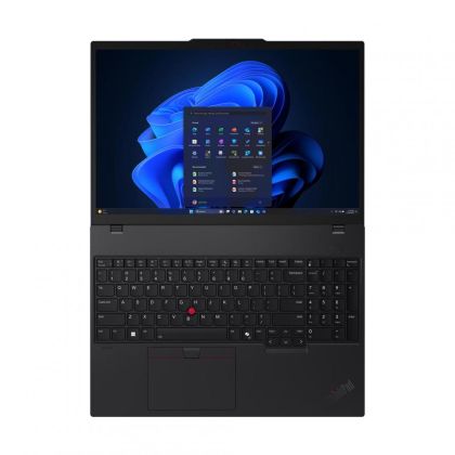 Laptop Lenovo ThinkPad T16 Gen 4 (Intel), Procesor Intel Core Ultra 5 225U up to 4.8Ghz, 16" WUXGA (1920x1200) IPS 400nits Anti-glare, ram 64GB(2x32GB)5600Mhz DDR5, 1TB SSD M.2 PCIe NVMe, Intel Graphics, culoare Black, Windows11 Pro