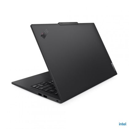 Laptop Lenovo ThinkPad T14s Gen 6 (Intel), Procesor Intel Core Ultra 7 255U up to 5.2Ghz, 14" 2.8K (2880x1800) OLED 500nits AG/AR/AS, touchscreen, ram 32GB soldered 7467Mhz LPDDR5x, 512GB SSD M.2 PCIe NVMe, Intel Graphics, culoare Black, Windows11 Pro