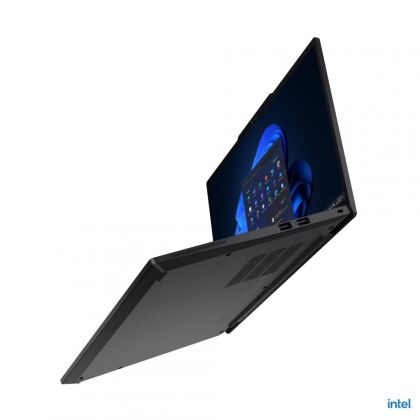 Laptop Lenovo ThinkPad T14s Gen 6 (Intel), Procesor Intel Core Ultra 7 255U up to 5.2Ghz, 14" 2.8K (2880x1800) OLED 500nits AG/AR/AS, touchscreen, ram 32GB soldered 7467Mhz LPDDR5x, 512GB SSD M.2 PCIe NVMe, Intel Graphics, culoare Black, Windows11 Pro