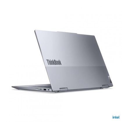 Laptop Lenovo ThinkBook 14 2-in-1 G5 IAU, Procesor Intel Core Ultra 5 255U up to 4.8Ghz, 14" WUXGA(1920x1200)IPS 300nits Glossy/Anti-fingerprint, touchscreen, ram 16GB(1x16GB)5600Mhz DDR5, 512GB SSD M.2 PCIe NVMe, Intel Graphics,culoare grey,Windows11 Pro