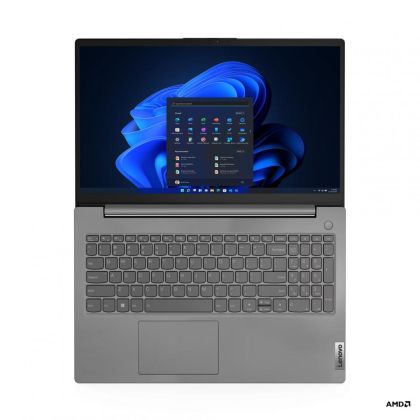 Laptop Lenovo Lenovo V15 G4 ABP, Procesor AMD Ryzen™ 7 7730U up to 4.5GHz, 15.6" FHD (1920x1080) IPS 300nits Anti- glare, ram 16GB (2x8GB) 3200MHz DDR4, 512GB SSD M.2 PCIe NVMe, AMD Radeon Graphics, culoare Grey, No OS 