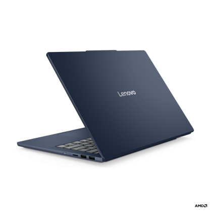 Laptop Lenovo IdeaPad Slim 5 14ARP10, Procesor AMD Ryzen 7 7735H up to 4.75GHz, 14" WUXGA (1920x1200) OLED 400nits Glossy, ram 16GB (2x8GB) 4800MHz DDR5, 1TB SSD M.2 PCIe NVMe, AMD Radeon 680M Graphics, culoare Blue, No OS