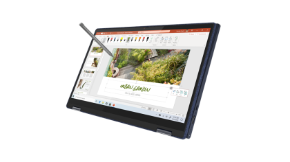 Laptop Lenovo Yoga 6 13ARE05, Procesor AMD Ryzen™ 5 4500U up to 4.0GHz, 13.3" FHD (1920x1080) IPS 300nits Glossy, Touch, ram 16GB soldered 3200MHz DDR4, 1TB SSD M.2 PCIe NVMe, AMD Radeon™ Graphics, culoare Blue, Windows10 Home