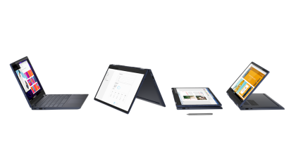 Laptop Lenovo Yoga 6 13ARE05, Procesor AMD Ryzen™ 5 4500U up to 4.0GHz, 13.3" FHD (1920x1080) IPS 300nits Glossy, Touch, ram 16GB soldered 3200MHz DDR4, 1TB SSD M.2 PCIe NVMe, AMD Radeon™ Graphics, culoare Blue, Windows10 Home