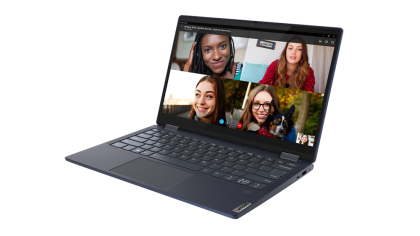 Laptop Lenovo Yoga 6 13ARE05, Procesor AMD Ryzen™ 5 4500U up to 4.0GHz, 13.3" FHD (1920x1080) IPS 300nits Glossy, Touch, ram 16GB soldered 3200MHz DDR4, 1TB SSD M.2 PCIe NVMe, AMD Radeon™ Graphics, culoare Blue, Windows10 Home