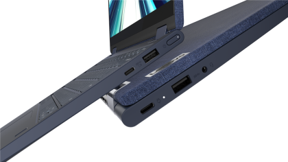 Laptop Lenovo Yoga 6 13ARE05, Procesor AMD Ryzen™ 5 4500U up to 4.0GHz, 13.3" FHD (1920x1080) IPS 300nits Glossy, Touch, ram 16GB soldered 3200MHz DDR4, 1TB SSD M.2 PCIe NVMe, AMD Radeon™ Graphics, culoare Blue, Windows10 Home