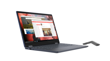 Laptop Lenovo Yoga 6 13ARE05, Procesor AMD Ryzen™ 5 4500U up to 4.0GHz, 13.3" FHD (1920x1080) IPS 300nits Glossy, Touch, ram 16GB soldered 3200MHz DDR4, 1TB SSD M.2 PCIe NVMe, AMD Radeon™ Graphics, culoare Blue, Windows10 Home