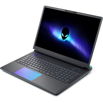 Laptop Gaming Dell Alienware 18 Area-51 AA18250, Procesor Intel Core Ultra 9 275HX up to 5.4GHz, 18" WQXGA(2560x1600)300Hz 500nits, ram 64GB(2x32GB)6400Mhz DDR5, 2TB SSD M.2 PCIe NVMe, NVIDIA GeForce RTX 5080 16 GB GDDR7,culoare  Liquid Teal,Windows11 Pro