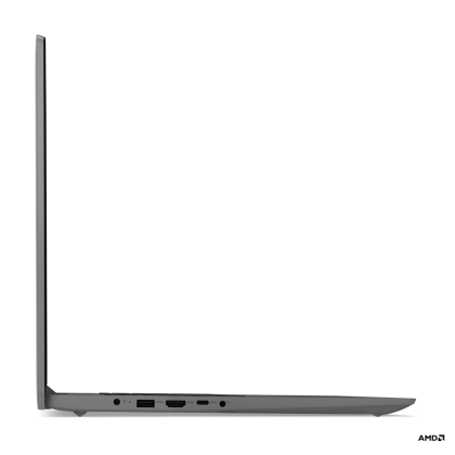 Laptop Lenovo IdeaPad 3 17ALC6, Procesor AMD Ryzen7 5700U up to 4.3GHz, 17.3" FHD (1920x1080) IPS 300nits anti-glare, ram 12GB(4GB soldered+8GB) 3200MHz DDR4, 512GB SSD M.2 PCIe NVMe, AMD Radeon™ Graphics, culoare Grey, Windows10 Home