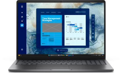 Laptop Dell PRO 16, Procesor Intel Core 5 120U up to 5.0GHz, 16" FHD+ (1920x1200) IPS anti-glare 300nits, ram 16GB (1x16GB) 5600Mhz DDR5, 512GB SSD M.2 PCIe NVMe, Intel  graphics, culoare Grey, Windows11 Pro