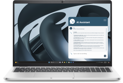 Laptop Dell PRO 16 Plus, Procesor AMD Ryzen 5 AI PRO 340 up to 4.8GHz, 16" FHD+ (1920x1200) IPS anti-glare 300nits, ram 16GB onboard 7500Mhz LPDDR5, 512GB SSD M.2 PCIe NVMe, AMD Radeon 840M graphics, culoare Silver, Windows11 Pro
