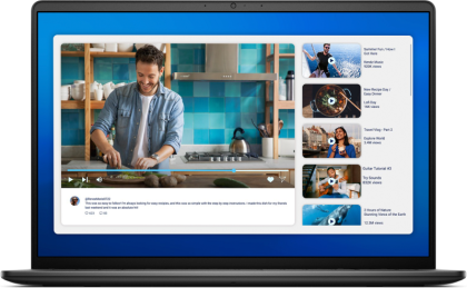 Laptop Dell 16 DC16250, Procesor Intel Core 5 120U up to 5.0Ghz, 16" FHD+ (1920x1200) IPS anti-glare 300nits, ram 16GB (2x8GB) 5200Mhz DDR5, 1TB SSD M.2 PCIe NVMe, Intel(R) Graphics, culoare Black, Windows11 Pro