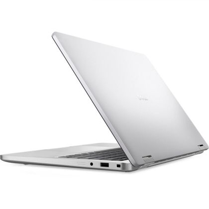 Laptop Dell PRO 14 Plus 2-in-1, Procesor Intel Core Ultra 7 268V vPro up to 5.0Ghz, 14" (1920x1200) IPS anti-glare 300nits, touch, ram 32GB onboard 8533Mhz LPDDR5x, 1TB SSD M.2 PCIe NVMe, Intel Arc graphics, culoare Silver, Windows11 Pro