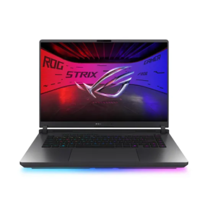 Laptop ASUS ROG STRIX G16, Procesor Intel Core Ultra 7 255HX up to 5.2GHz, 16" 2.5k (2560x1600) 240Hz 500nits, ram 32GB 5600MHz DDR5, 1TB SSD M.2 PCIe NVMe,  NVIDIA® GeForce RTX™ 5070Ti 12GB GDDR7, culoare Eclipse Gray, No OS 