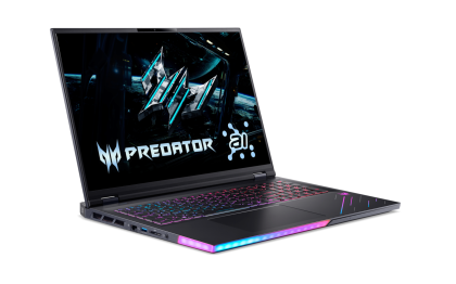 Laptop Gaming Acer Predator Helios 18 AI PH18-73-906Y, Procesor Intel Core Ultra 9 275HX up to 5.4GHz, 18" WQXGA (2560x1600) IPS 250Hz, ram 32GB (1x32GB) 6400MHz DDR5, 1TB SSD M.2 PCIe NVMe, NVIDIA GeForce RTX 5080 16 GB GDDR7, culoare black, No OS