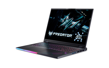 Laptop Gaming Acer Predator Helios 18 AI PH18-73-906Y, Procesor Intel Core Ultra 9 275HX up to 5.4GHz, 18" WQXGA (2560x1600) IPS 250Hz, ram 32GB (1x32GB) 6400MHz DDR5, 1TB SSD M.2 PCIe NVMe, NVIDIA GeForce RTX 5080 16 GB GDDR7, culoare black, No OS